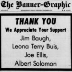 Thank You Baugh BG-1974-11-06