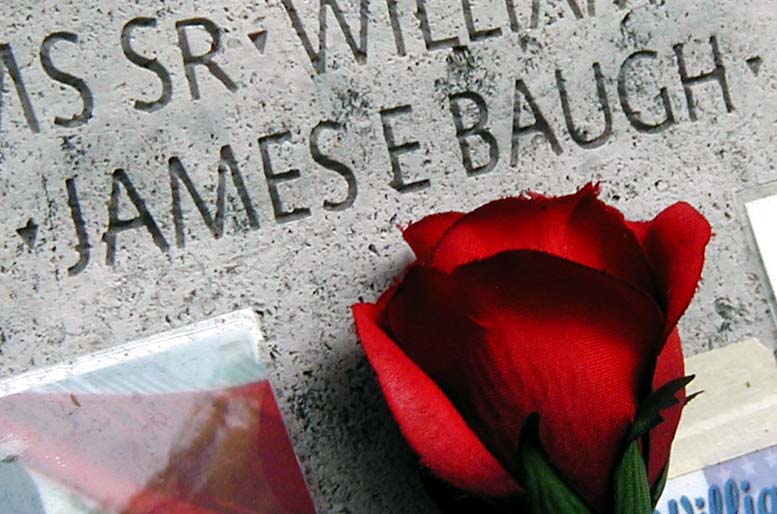 This was the year Jim's name was engraved on the memorial wall, 2005 NLEOM Police Week