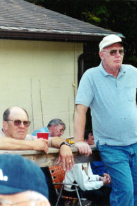 With Ronnie Clearwaters.