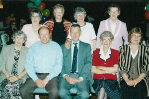 With his siblings and Michigan cousins.