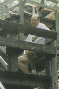 Hiking the trails at the Indiana Dunes.