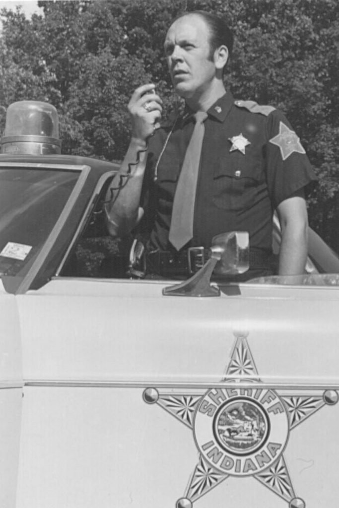 1974, sheriff campaign photo.