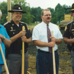 Breaking Ground for the New Firearms Range