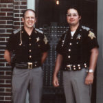 With Bill Stone, good friend, pastor, reserve deputy.