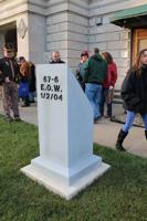 Jim Baugh monument dedicated at Putnam County Courthouse